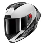 Casque int�gral shark aeron - gp sp carbon / white / anthracite - 2xl