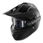 Casque int�gral shark explore - r blank mat noir - xs