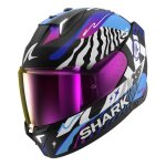 Casque int�gral shark i3 speed fancy black / white / blue - xs