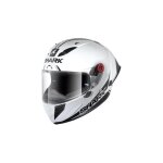 Casque int�gral shark race - r pro gp blank 30th anniversary blanc / carb