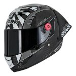 Casque int�gral shark race - r pro gp zarco carbone / argent / noir - xs