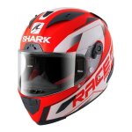 Casque int�gral shark race - r pro sauer mat rouge / noir / blanc - xs