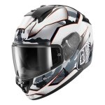 Casque int�gral shark ridill 2 matrix camo white / silver / red - xs