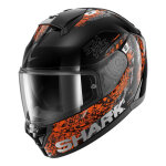 Casque int�gral shark ridill 2 speed - vib black / anthracite / orange - xs