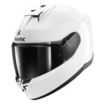 Casque int�gral shark d - skwal 3 blank blanc azur - xl