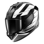 Casque int�gral shark d - skwal 3 sizler noir / blanc / anthracite - xl