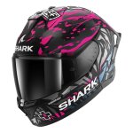Casque int�gral shark skwal cup replica redding black / violet / blue mat