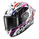 Casque int�gral shark skwal cup speed - fancy white / black / orange - xs
