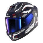 Casque int�gral shark skwal i3 linik bleu / blanc / rouge mat - 2xl