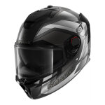 Casque int�gral shark spartan gt pro carbon ritmo carbone / argent / chro