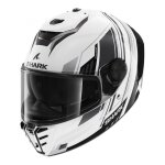 Casque int�gral shark spartan rs byrhon blanc / noir / chrome - xs