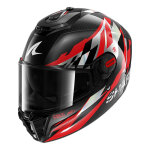 Casque int�gral shark spartan rs carbon raceblock carbon / chrome / red -