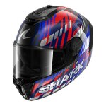 Casque int�gral shark spartan rs carbon vibetrack carbon / red / chrome -