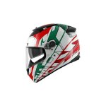 Casque int�gral shark speed - r 2 craig blanc / vert / rouge - xs