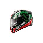 Casque int�gral shark speed - r 2 sykes noir / rouge / vert - xs