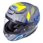 Casque intégral shoei nxr 2 accolade tc - 10 gris / jaune / bleu mat - s Casque intégral shoei nxr 2 accolade tc - 10 gris / jaune / bleu mat - s