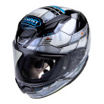 Casque intgral shoei nxr 2 fortress tc - 6 blanc / bleu / noir - m