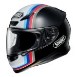 Casque int�gral shoei nxr recounter blanc / noir / rouge / bleu - s