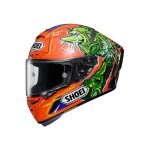 Casque int�gral shoei x - spirit iii power rush tc - 8 multicolore - xs