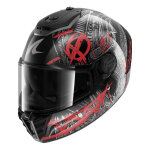 Casque int�gral skark spartan rs carbon shiever carbon / anthracite / red