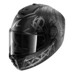 Casque int�gral skark spartan rs carbon shiever carbon / anthracite / sil