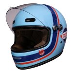Casque intgral torx barry legend gulf bleu - m