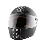 Casque intgral torx barry legend racer noir mat - s