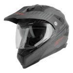 Casque int�gral trail astone crossmax stech mat noir - xs