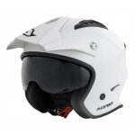 Casque jet acerbis jet aria blanc - xs