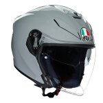 Casque jet agv k - 5 jet gris mat - xs