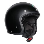 Casque jet agv x70 noir mat - xs