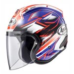 Casque jet arai sz - r vas ghost bleu - xs