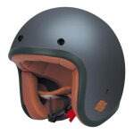 Casque jet noend tribute archive titane - xs