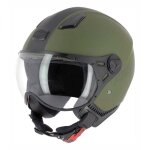 Casque jet astone ksr 2 vert / noir - xs