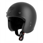 Casque jet astone vintage bellair mat noir - xs