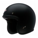 Casque jet bell custom 500 noir mat - xs