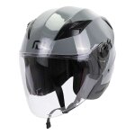 Casque jet double �cran noend sc - 32 - gris nardo - xs