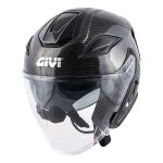 Casque jet givi x29 carbon solid carbone - l