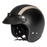Casque jet held rune noir / beige - xxxl