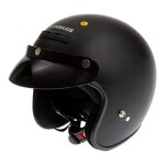 Casque jet held rune noir mat - xxxl