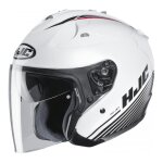 Casque jet hjc fg - jet paton mc10 blanc - xs