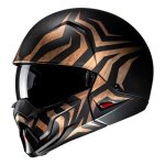 Casque jet hjc i20 thorn mc9sf noir / or mat - xs