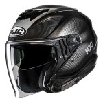 Casque jet hjc i31 depe mc5 carbone / blanc brillant - m