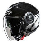 Casque jet hjc i40n vision mc5 noir / gris brillant - 2xl