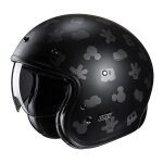 Casque jet hjc v31 disney mickey noir / gris mat - xs