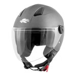 Casque jet kappa kv28 miami basic titanium mat (ece 22. 05) - xl
