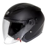 Casque jet lazer jh1 z - line noir mat - xs