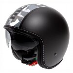 Casque jet momo design blade noir mat / camouflage - s