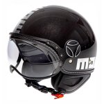 Casque jet momo design fgtr evo noir m�tal / chrome - xxs