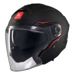 Casque jet mt helmets cosmo sv solid matt black - xl